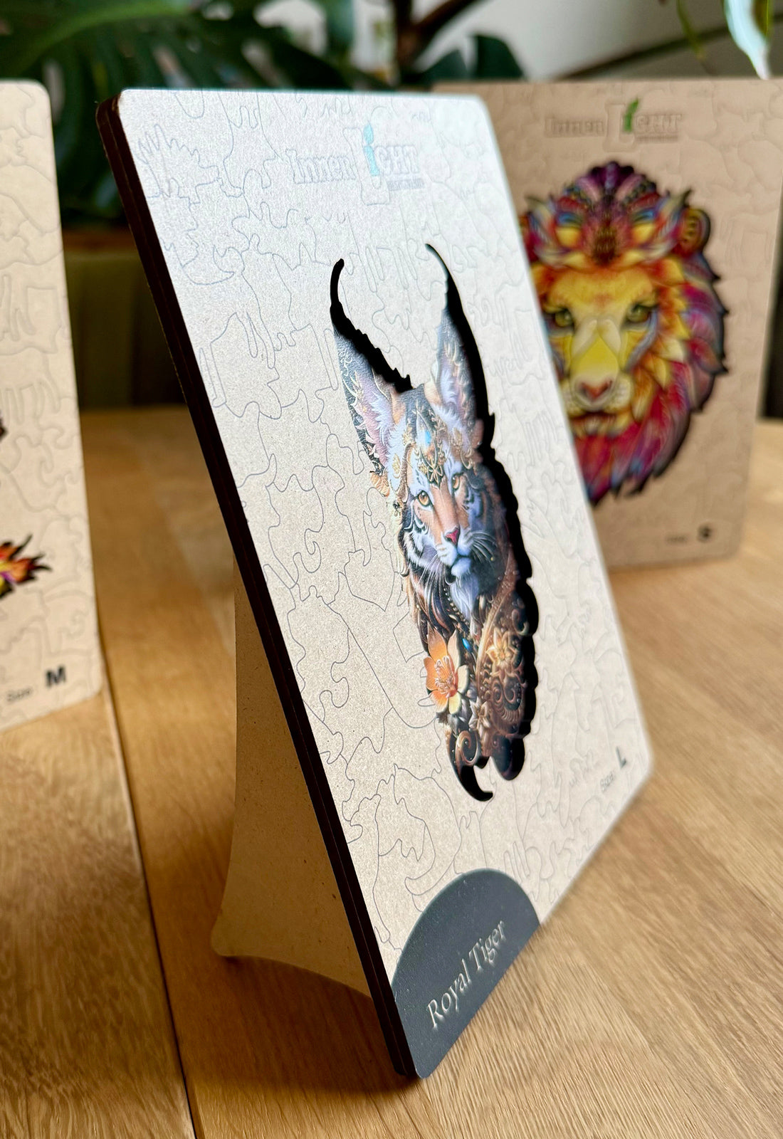Elephant Tribe – Detailreiches Elefantenmotiv als hochwertiges Holzpuzzle